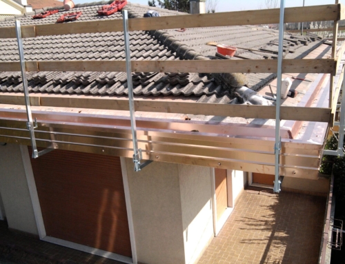 Sostituzione grondaie residenziali