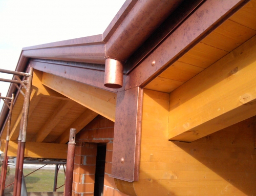 Installazione grondaie